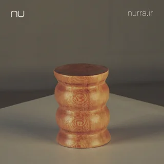 جاشمعی چوبی موج‌دار تاب از کالکشن کانون نورا