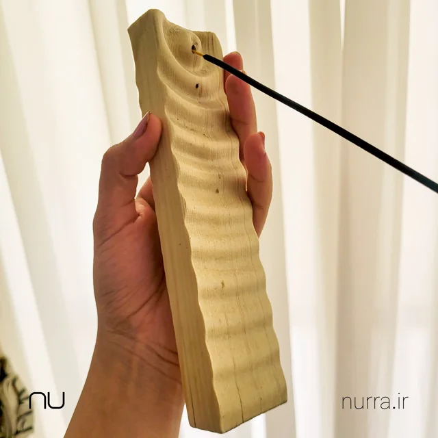 جاعودی چوبی امواج دریا