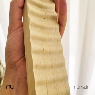 جا عودی چوبی موج دار